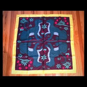 Hermès Silk Scarf Leopard Print